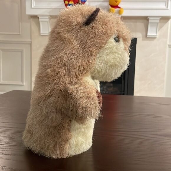 Oversized Vintage Gopher Gold Club Head Cover Gold Head Cover Excellent Used Co… - Picture 6 of 8
